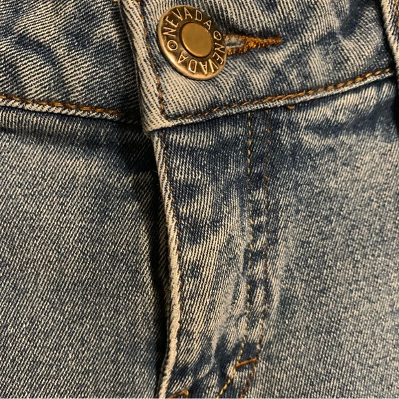 Flared flood cuff med rise jeans - Picture 5 of 8